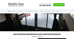 Desktop Screenshot of marblecare.nl